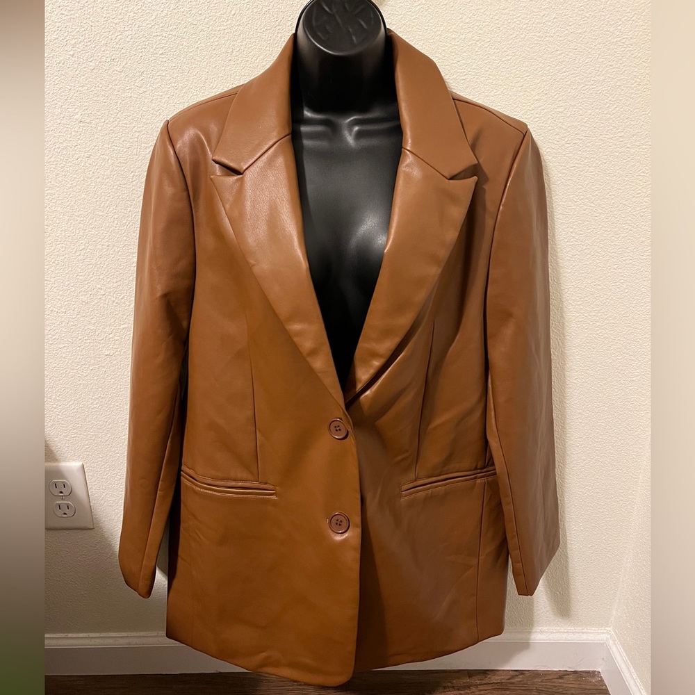 NWT Rebecca Minkoff Lambskin blazer